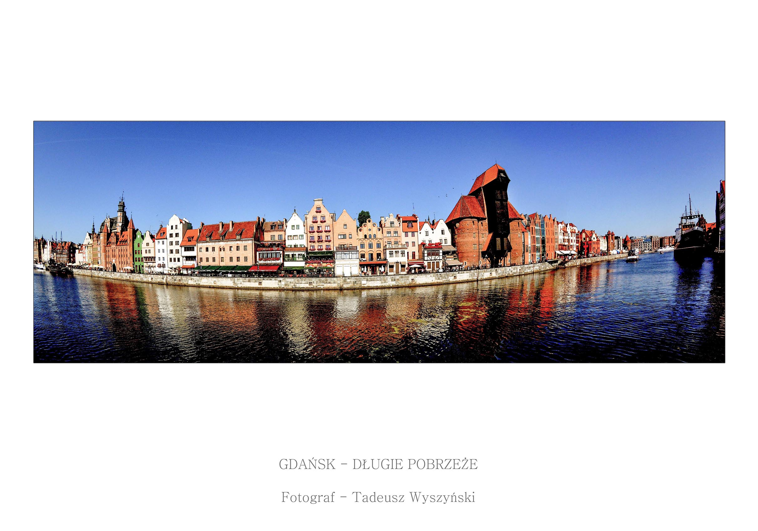 Gdańsk Długie Pobrzeże Panorama