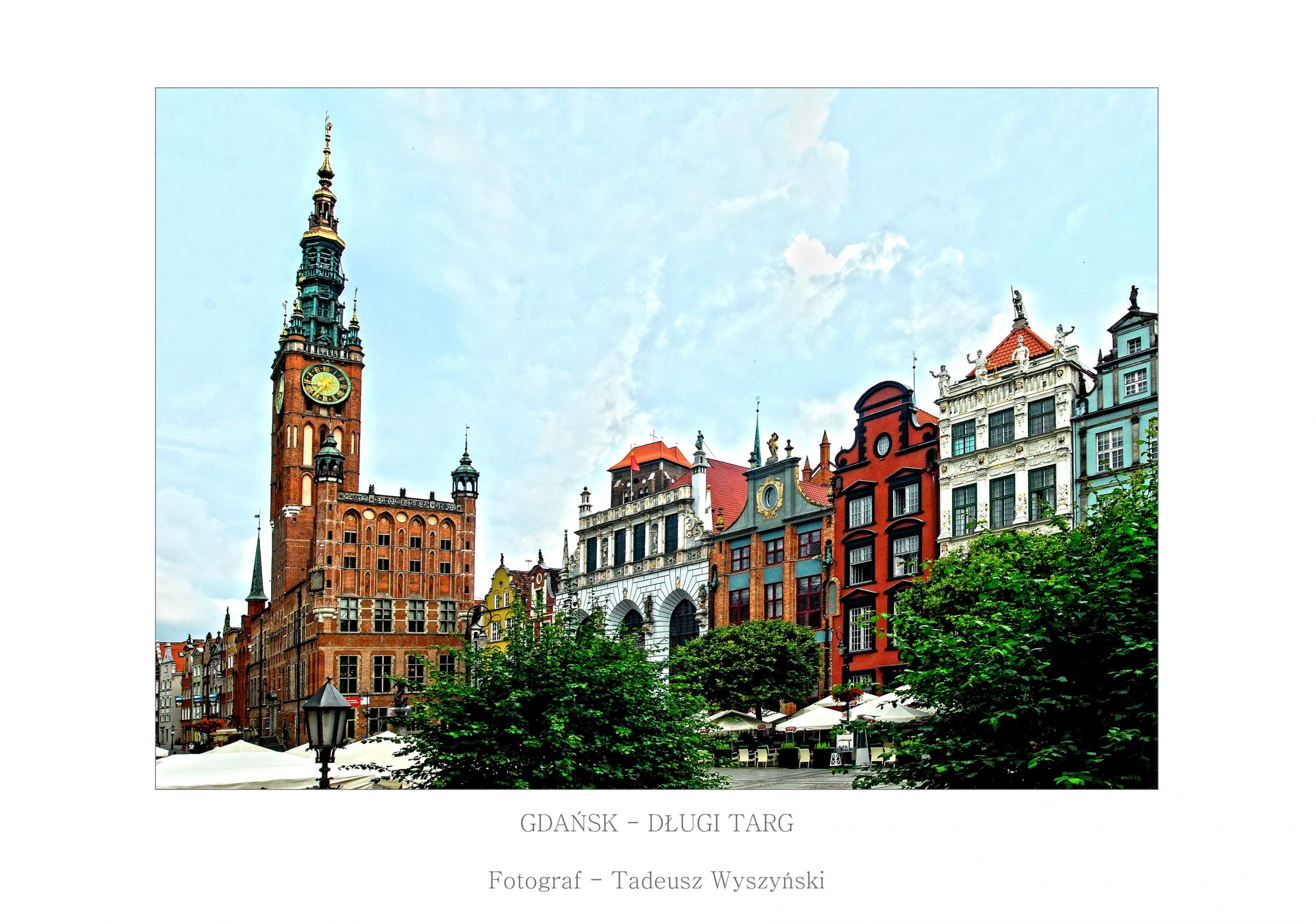 Gdańsk. Długi Targ. Ratusz